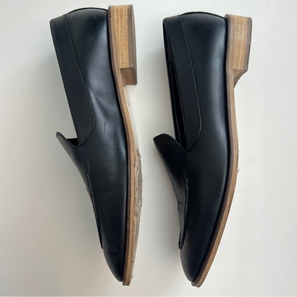 Everlane The Modern Loafer Black Leather, Size 9 (fit like 8) - Picture 6 of 8